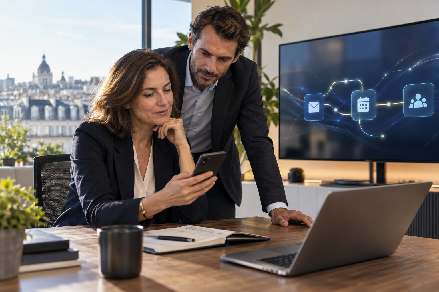 Agents IA par SMS : le vrai enjeu pour les PME - illustration Nextis AI
