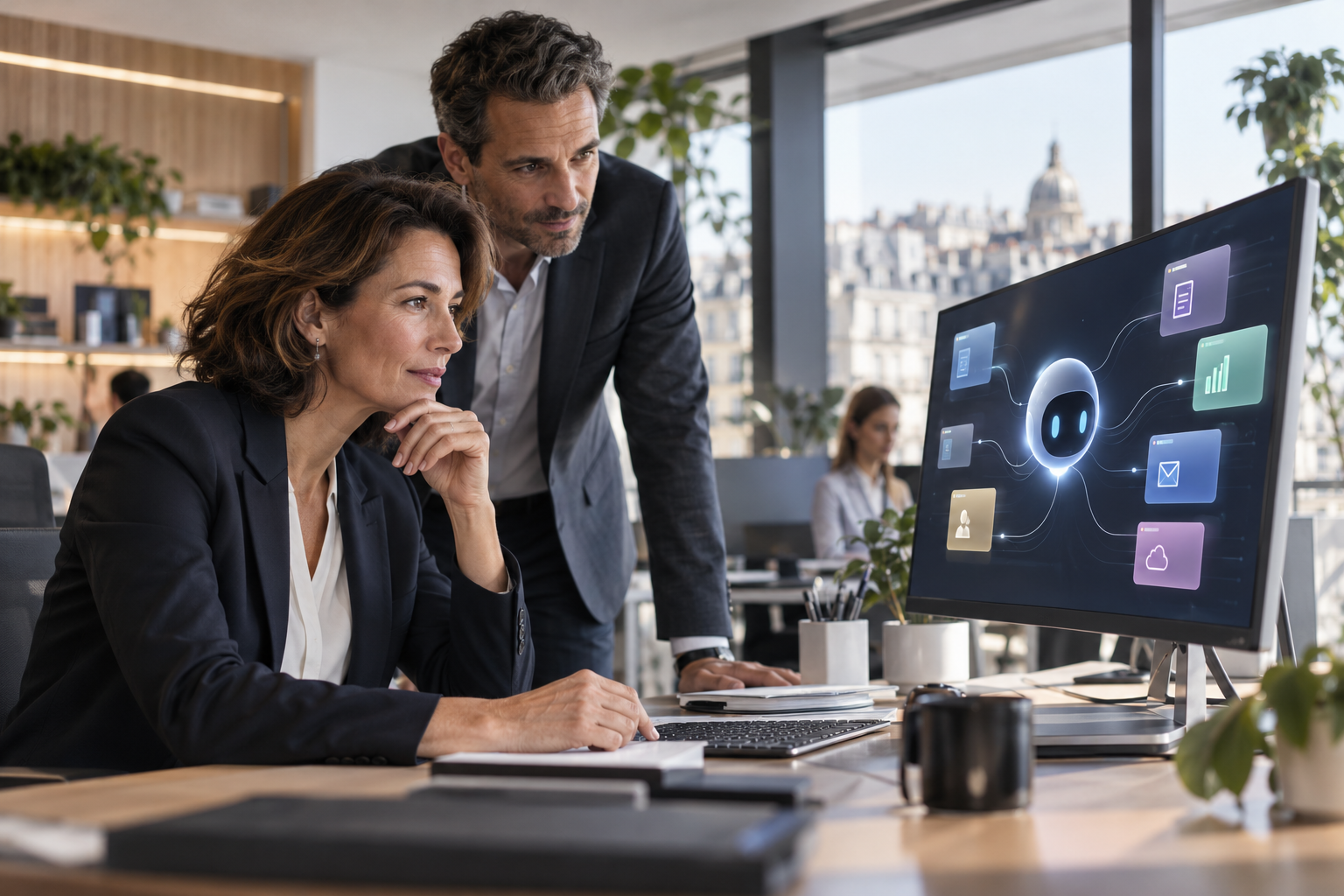 Windows 11 : encadrer l’agent IA au travail - illustration Nextis AI