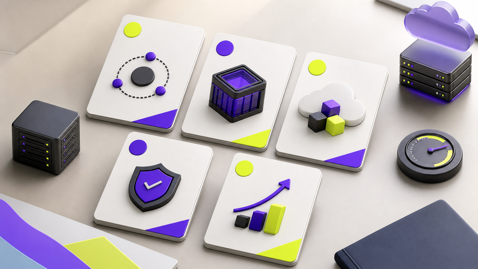 Hosting infrastructure selection checklist visual